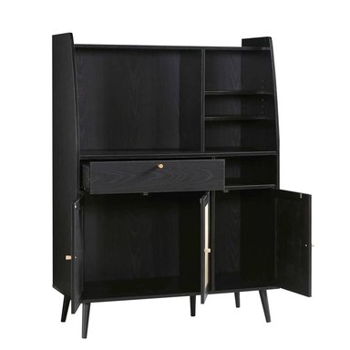 MUEBLE DE COCINA KENJUROU NEGRO RYR MUEBLES - 2