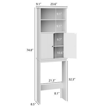 MUEBLE DE BAÑO TAKUMA BLANCO RYR MUEBLES - 3
