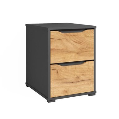 VELADOR MODERNO YAEKO NEGRO Y MARRÓN RYR MUEBLES