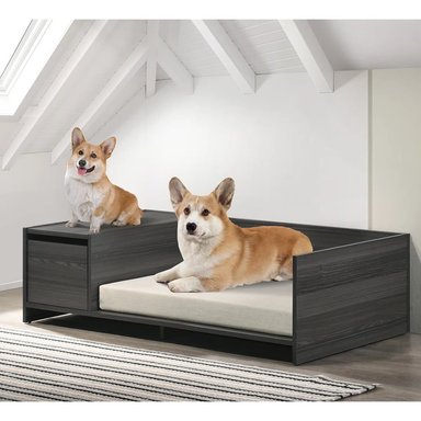 MUEBLE PARA MASCOTAS TAMSY NEGRO RYR MUEBLES