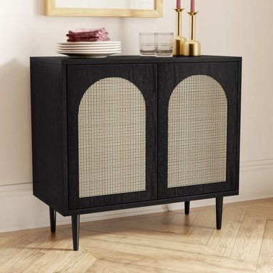 APARADOR MODERNO TOMOYO ROBLE NEGRO RYR MUEBLES