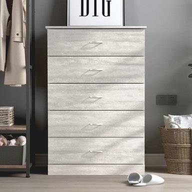 CÓMODA MODERNA TAPLA CENIZA RYR MUEBLES