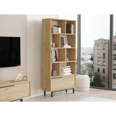 ESTANTE MODENOR TSUNAGU NOGAL RYR MUEBLES