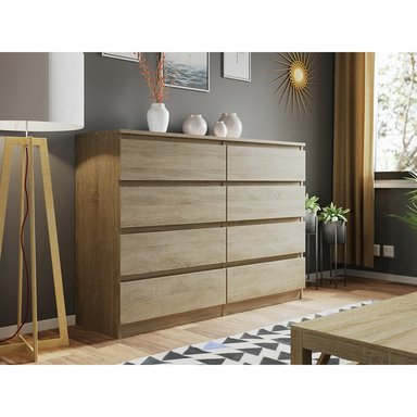 CÓMODA MODERNA GNOSIA MARRÓN RYR MUEBLES