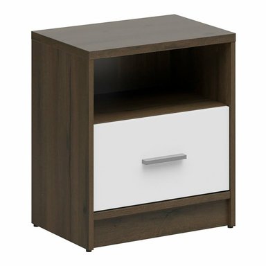 VELADOR MODERNA KINTOMO MARRÓN Y BLANCO RYR MUEBLES