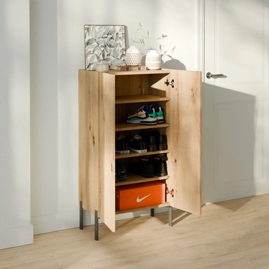 ZAPATERA MODERNA TAYSON 2 PUERTAS DUNA RYR MUEBLES