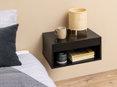 VELADOR FLOTANTE MAKIO NEGRO RYR MUEBLES