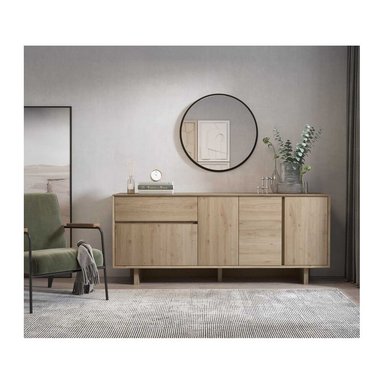 APARADOR NÓRDICO SHIZUKA 3 PUERTAS PANELA RYR MUEBLES