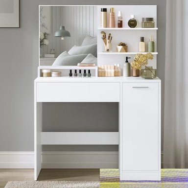 TOCADOR MODERNO GINKO BLANCO RYR MUEBLES