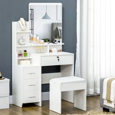 TOCADOR MODERNO TOGAME BLANCO RYR MUEBLES