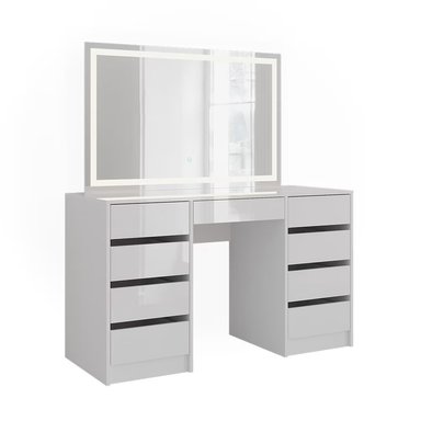 TOCADOR MODERNO HATORI BLANCO RYR MUEBLES - 2
