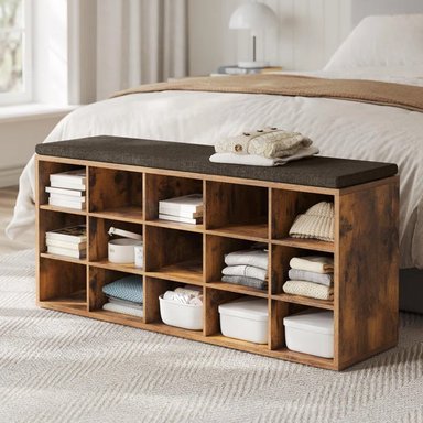 ZAPATERA MODERNA LOUISE FUMÉ RYR MUEBLES