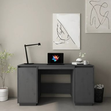 ESCRITORIO MODERNO ALONSO GRIS RYR MUEBLES