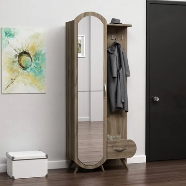 APARADOR RECIBIDOR ONITSUKA MARRÓN RYR MUEBLES