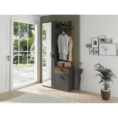 APARADOR RECIBIDOR CHISATO NEGRO RYR MUEBLES