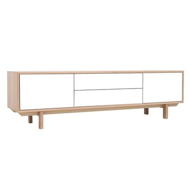 MUEBLE DE TV MODERNO 65' RENAKO DUNA Y BLANCO RYR MUEBLES