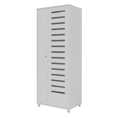 ARMARIO MULTIUSOS PARA LAVANDERÍA EMILIE BLANCO 2 PUERTAS 1 CAJÓN RYR MUEBLES - 2