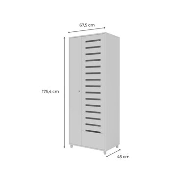 ARMARIO MULTIUSOS PARA LAVANDERÍA EMILIE BLANCO 2 PUERTAS 1 CAJÓN RYR MUEBLES - 3