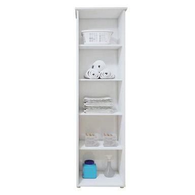 ARMARIO MULTIUSOS PARA LAVANDERÍA KARY BLANCO 1 PUERTA RYR MUEBLES - 3