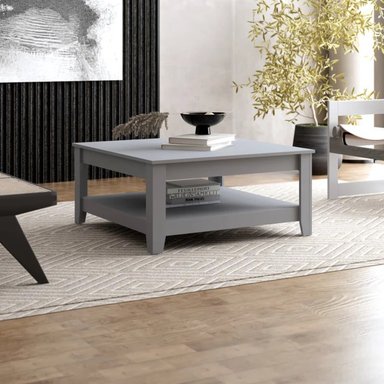 MESA DE CENTRO KAEL GRIS RYR MUEBLES - 1