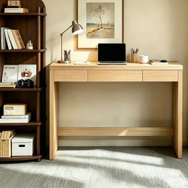 ESCRITORIO MODERNO PAZZA 3 CAJONES ROVERE RYR MUEBLES - 2
