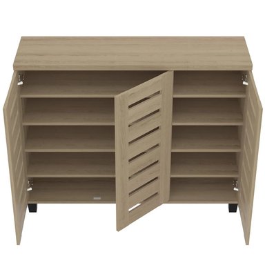 ZAPATERA MODERNA DELIA 3 PUERTAS ROVERE RYR MUEBLES - 2