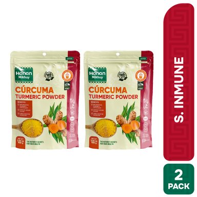 HARINA CURCUMA HANAN 100 GR PACK X2
