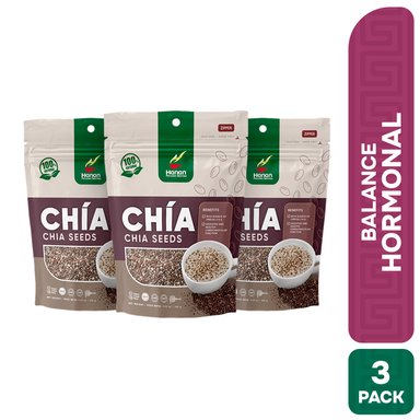 SEMILLAS HANAN CHÍA TRIPACK 100 GR
