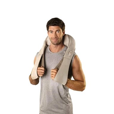 MASAJEADOR QUALITY PRODUCTS ESPALDA CUELLO HOMBROS HS103564 HOMEDICS SHIATSU 8 NODOS 103564