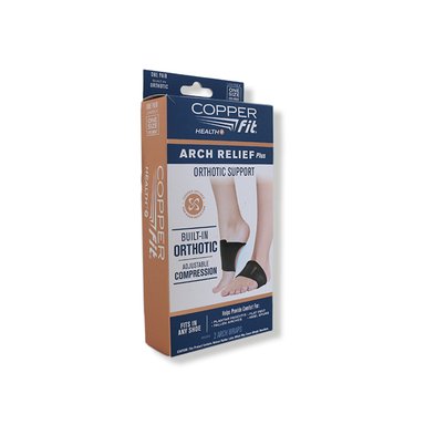 BANDA COMPRESIÓN QUALITY PRODUCTS PARA EL PIE COPPER FIT ARCH RELIEF PLUS 501153 - 4