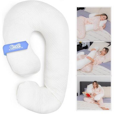 ALMOHADA QUALITY PRODUCTS BLANCO CONTOUR SWAN PILLOW CUERPO COMPLETO 501242