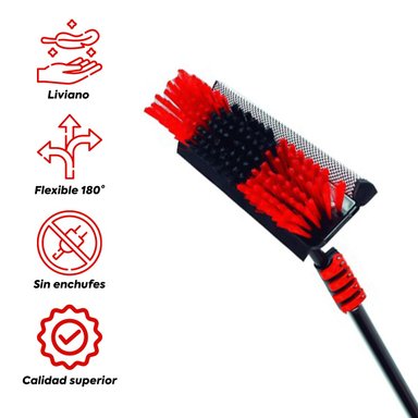 QUALITY PRODUCTS STARLYF TELESCOPIC HYDROCLEANER ESCOBA TELESCÓPICA DE 4.6 METROS 501224