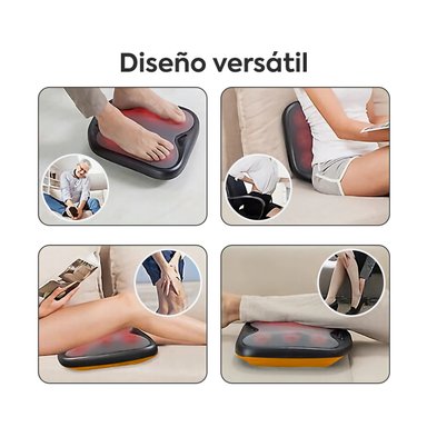 MASAJEADOR QUALITY PRODUCTS PIES PIERNAS SHIATSU TERMOTERAPIA POWER LEGS RELAX 501297