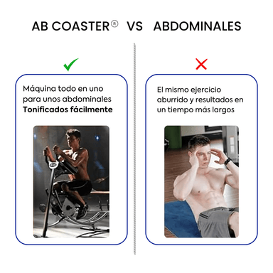 MÁQUINA ABDOMINAL AB COASTER MAX - 4