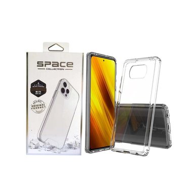 CASE XIAOMI POCO X3 PRO SPACE TRANSPARENTE - 1