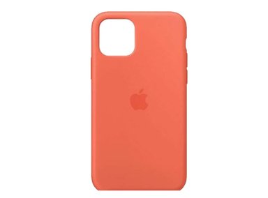 CASE IPHONE 11 FUNDA SILICONE NARANJA - 1