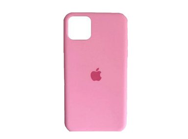 CASE IPHONE 11 SILICONA ROSA + MICA VIDRIO COMPLETO - 2