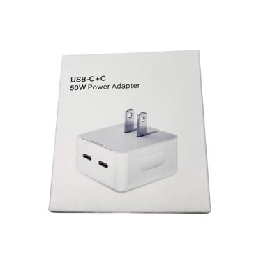 CARGADOR 50W DUAL USB-C PARA IPHONE IPAD + CABLE 1M TIPO-C - 3