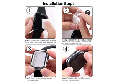 PROTECTOR DE PANTALLA BUMPER WATCH 3 CASE VIDRIO REDMI TRANSPARENTE - 2