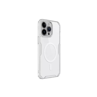 CASE IPHONE 15 PRO MAX NILLKIN FUNDA NATURE MAGSAFE CLEAR - 2