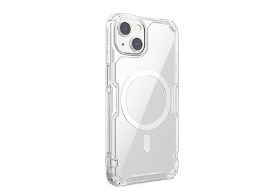 CASE NILLKIN NATURE PRO TPU MAGNÉTICO MAGSAFE IPHONE 15 PLUS TRANSPARENTE - 1
