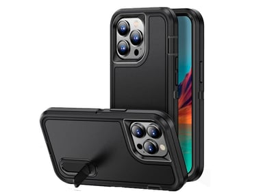 CASE IPHONE 15 PRO ADVENTURER DROP PLUS RESISTENTE NEGRO - 2