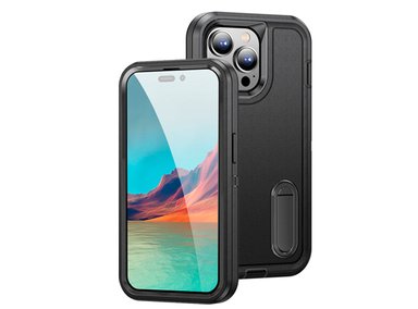 CASE IPHONE 11 ADVENTURER DROP PLUS RESISTENTE NEGRO - 1