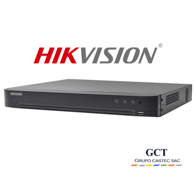 CÁMARA DE SEGURIDAD HIKVISION DVR 8 CANALES AUDIO 1080P
