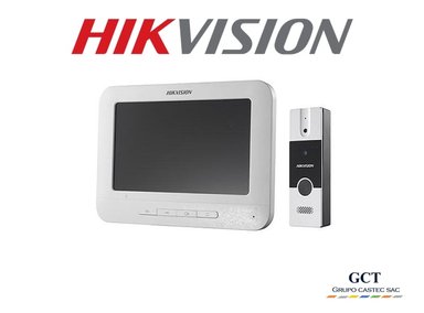 KIT INTERCOMUNICADOR HIKVISION VIDEOPORTERO