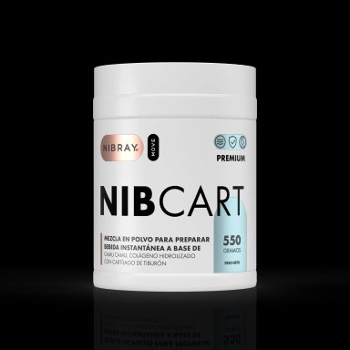 COLAGENO HIDROLIZADO NIBRAY POLVO CON CARTILAGO DE TIBURON 550 GR PACK 2 POTES NIBCART PREMIUM - 2