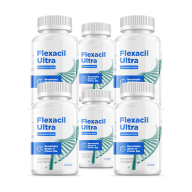 SUPLEMENTO FLEXACIL ULTRA CÁPSULAS BLANDAS PACK 6 FRASCOS NUTRICIONAL