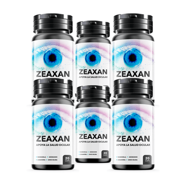 SUPLEMENTO ZEAXAN CÁPSULAS BLANDAS PACK 6 FRASCOS NATURAL