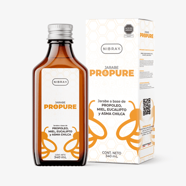 PROPÓLEO NIBRAY 340ML MIEL EUCALIPTO Y ASMACHILCA PROPURE