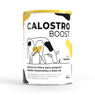 SUPLEMENTO CALOSTRO BOVINO HMB PREBIÓTICOS Y PROBIÓTICOS CALOSTRO BOOST 900 GR